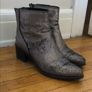 Dolce Vita Metallic Booties